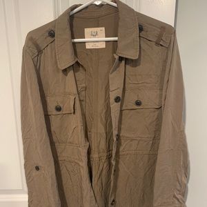 Large American Eagle Shirt Jacket